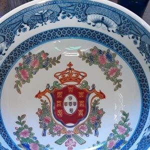 Ornamental Chinese Bowl, 10" x 4 1/2"